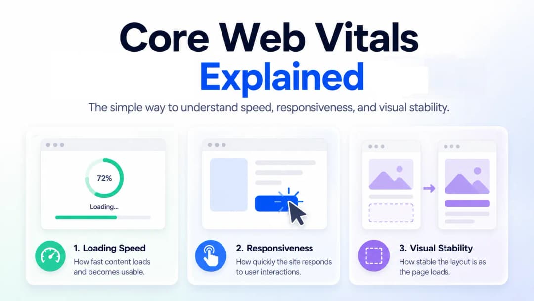 Core Web Vitals Explained: LCP, INP, and CLS Without the Jargon